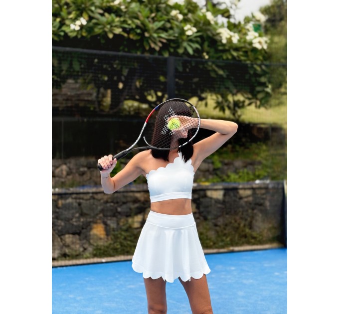 Women's Sport Set -Top & Skirt - Padel, Tennis, Gym