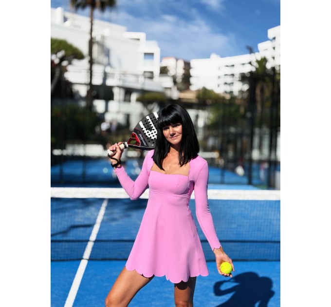 Sporty Women Outfit - Long Sleeve Padel & Tennis, Gym