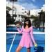 Sporty Women Outfit - Long Sleeve Padel & Tennis, Gym