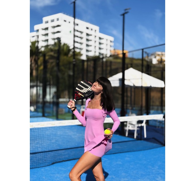 Sporty Women Outfit - Long Sleeve Padel & Tennis, Gym