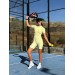 Zip-Up Structured Sports Romper – Sculpted Fit & Short Sleeves