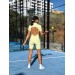 Open Back Sports Romper – Sculpted Fit & Short Sleeves