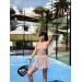 Tulle Sports Dress with Open Back, Built-in Shorts