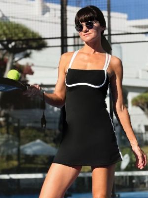Athletic Dress with Contouring Trim on the chest 